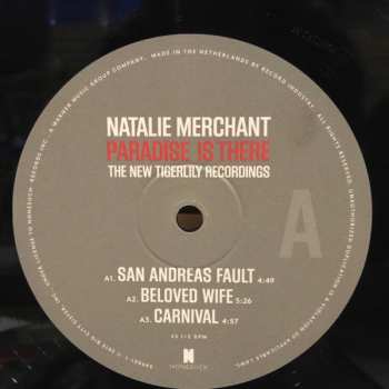 2LP Natalie Merchant: Paradise Is There (The New Tigerlily Recordings) 599278