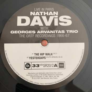 3LP Nathan Davis: Live In Paris - The ORTF Recordings 1966/67 404922