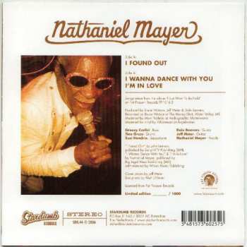 SP Nathaniel Mayer: I Found Out LTD 87191