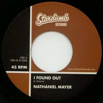 SP Nathaniel Mayer: I Found Out LTD 87191