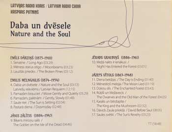 CD Latvian Radio Choir: Nature And The Soul/Daba Un Dvēsele 370561