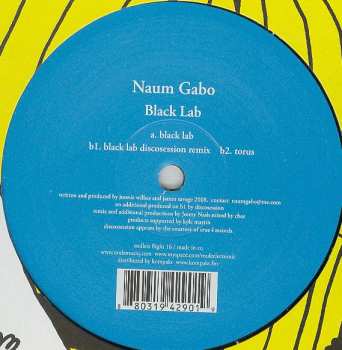 Album Naum Gabo: Black Lab