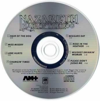 CD Nazareth: Hair Of The Dog 616353