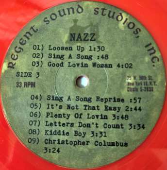 4LP Nazz: Lost Masters & Demos CLR | LTD 587332