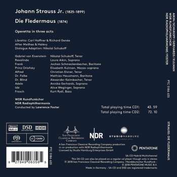 2SACD Johann Strauss Jr.: Die Fledermaus  122790