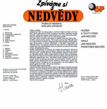 LP Nedvědi: Zpíváme Si S Nedvědy 43463