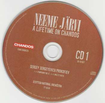 25CD/Box Set Neeme Järvi: A Lifetime On Chandos 564258