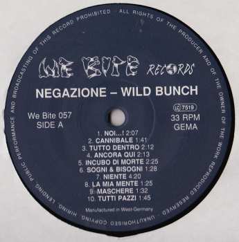 LP Negazione: Wild Bunch / The Early Days 376786