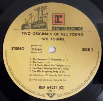 2LP Neil Young: 2 Originals Of Neil Young 648899