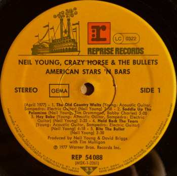 LP Neil Young: American Stars 'N Bars 648703