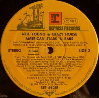 LP Neil Young: American Stars 'N Bars 648703