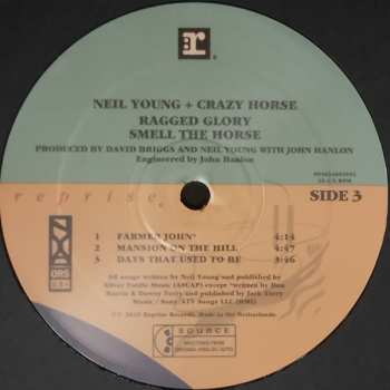 3LP Neil Young & Crazy Horse: Ragged Glory 630090