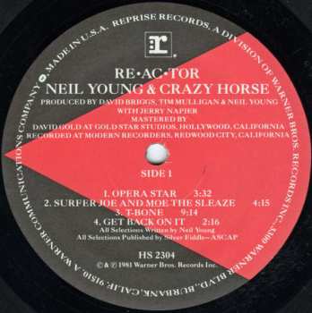 LP Neil Young & Crazy Horse: Re·ac·tor 663821