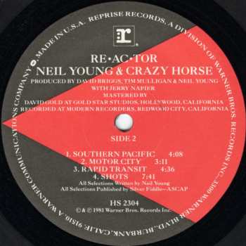 LP Neil Young & Crazy Horse: Re·ac·tor 663821