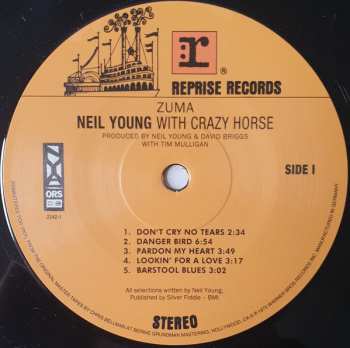 LP Neil Young & Crazy Horse: Zuma 333731