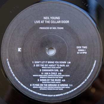 LP Neil Young: Live At The Cellar Door 355033