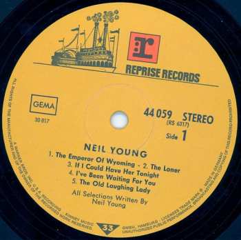 LP Neil Young: Neil Young 653212