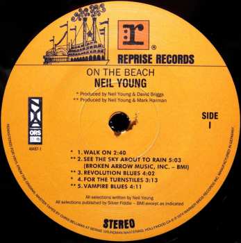 LP Neil Young: On The Beach 26245