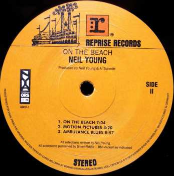 LP Neil Young: On The Beach 26245