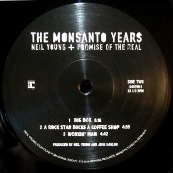 2LP Neil Young: The Monsanto Years 649132