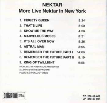 CD Nektar: More Live Nektar In New York 120735