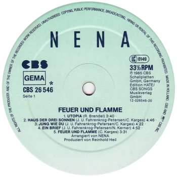 LP Nena: Feuer Und Flamme 645540