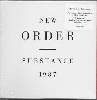 4CD New Order: Substance DLX 546604