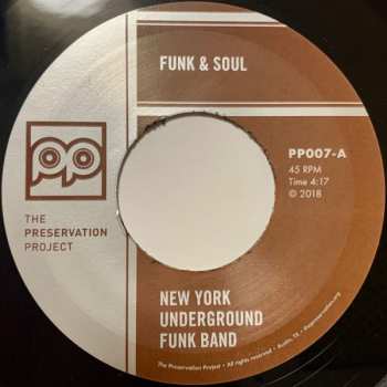 SP New York Underground Funk Band: Funk & Soul / Wanna Be Free 584154