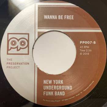 SP New York Underground Funk Band: Funk & Soul / Wanna Be Free 584154