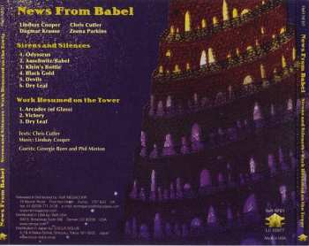 3CD News From Babel: Sirens And Silences / Work Resumed On The Tower / Letters Home 584214