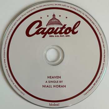 CD Niall Horan: Heaven 624173