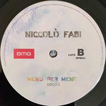 2LP Niccolò Fabi: Meno Per Meno 591180