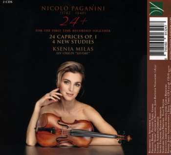 2CD Niccolò Paganini: 24+ (24 Caprices Op. 1, 4 New Studies) 561831