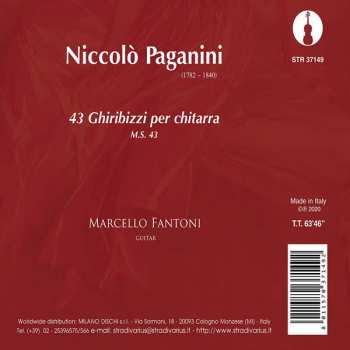 CD Niccolò Paganini: Ghiribizzi 257994