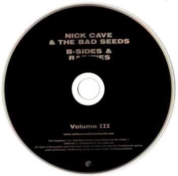 3CD Nick Cave & The Bad Seeds: B-Sides & Rarities DIGI 628809