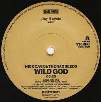 SP Nick Cave & The Bad Seeds: Wild God / Long Dark Night 611423