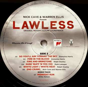 LP Nick Cave & Warren Ellis: Present: Lawless - Original Motion Picture Soundtrack 387878