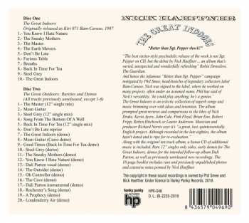 2CD Nick Haeffner: The Great Indoors DLX 113514