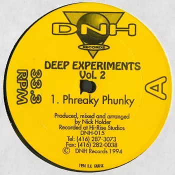 Deep Experiments Vol. 2