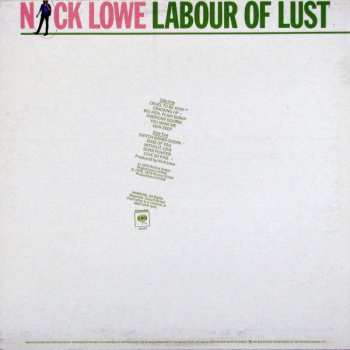 LP Nick Lowe: Labour Of Lust CLR 648108