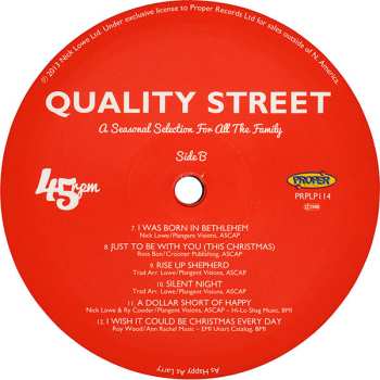 LP Nick Lowe: Quality Street (A Seasonal Selection For All The Family) 656740