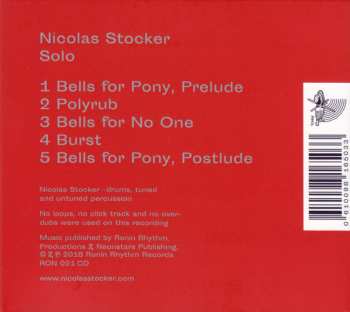 CD Nicolas Stocker: Solo 458462