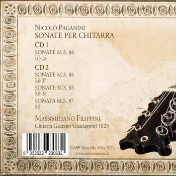 2CD Niccolò Paganini: Sonate Per Chitarra 644327