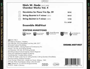 CD Niels Wilhelm Gade: Chamber Works Vol.4 175383