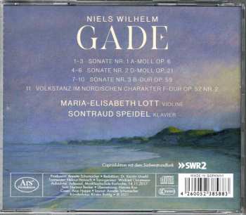 CD Niels Wilhelm Gade: Violinsonaten 1–3 599561