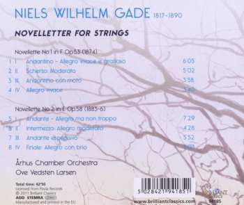 CD Niels Wilhelm Gade: Novelletter For Strings 122503