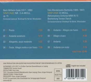 CD Felix Mendelssohn-Bartholdy: Sinfonie Nr. 3 A-Moll; ReformationsSinfonie 298011