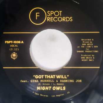 Album Night Owls: Got That Will