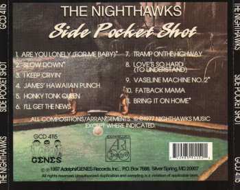 CD The Nighthawks: Side Pocket Shot 635187