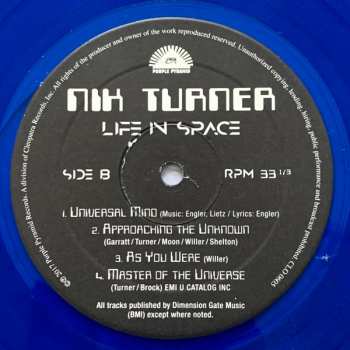 LP Nik Turner: Life In Space CLR | LTD 552259